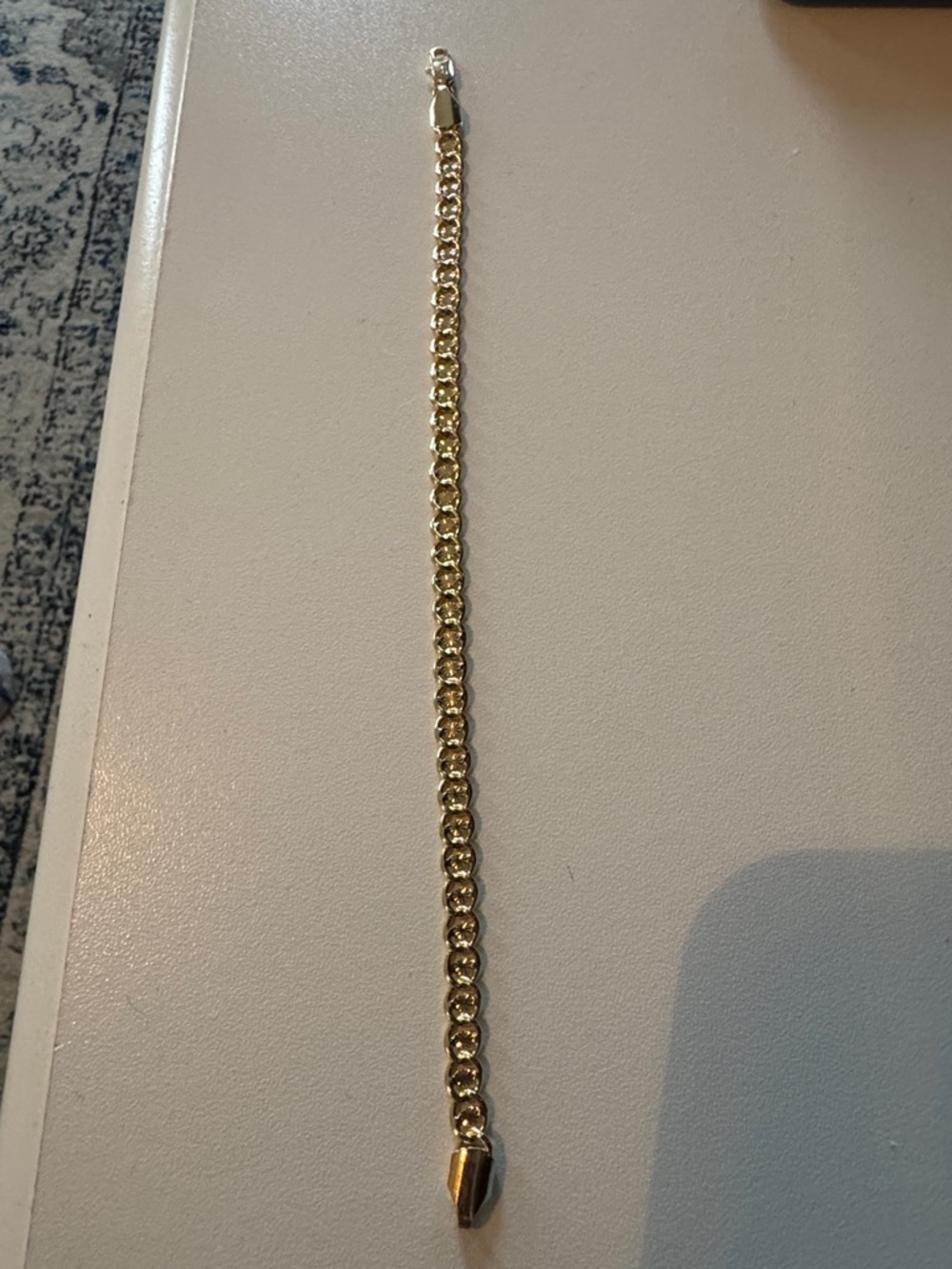 Gold Chain Link Bracelet